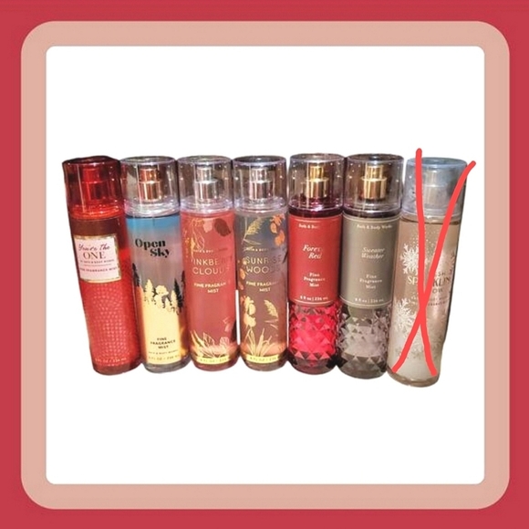 Bath and Body Works Fragrance Sprays 4 For $45 - Picture 3 of 4